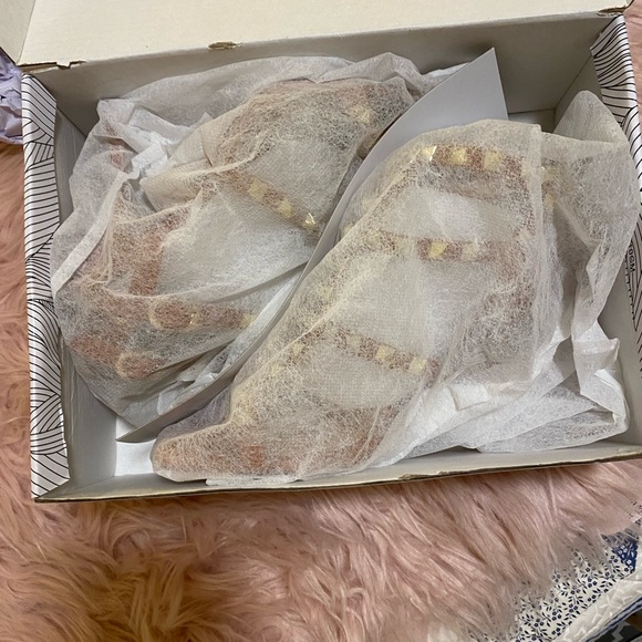 Studded Ankle Strap Sandals - Picture 13 of 13